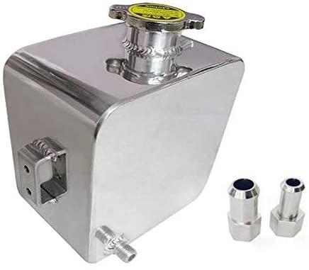 A24-2399-Universal 2.5L Water Coolant Radiator Overflow Expansion Recovery Tank