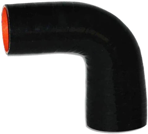A24-2522-High Quality 5 layer - 90 Degree Elbow Silicone Hose Reducer - 3.5" By 4" - Universal