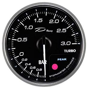 A24-1365-Depo Racing 60mm Turbo Meter with Waterproof Sensor Connector
