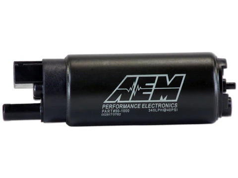 A24-1839-AEM High Flow In-Tank Fuel Pump (PN 50-1000) flows 340 lph