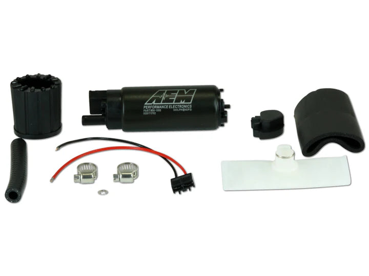 A24-1839-AEM High Flow In-Tank Fuel Pump (PN 50-1000) flows 340 lph