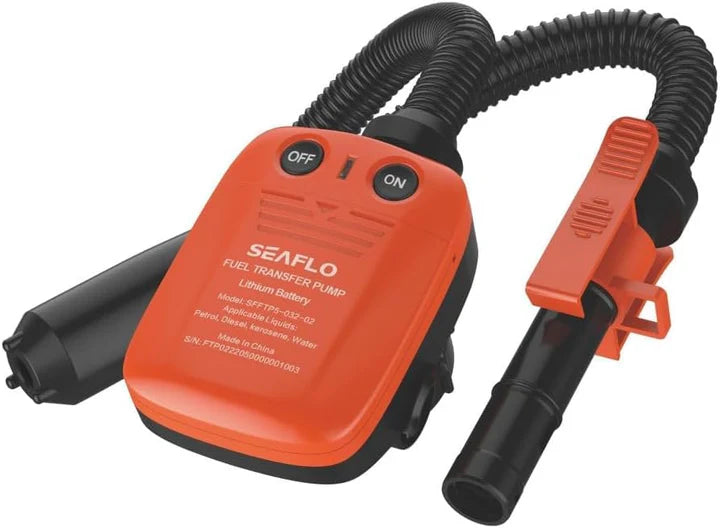 A24-2110-SEAFLO Fuel Transfer Pump – Battery Operated, 2.4 GPM (9.0 LPM)