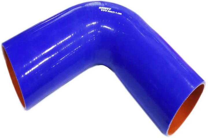 A24-2515-High Quality 5 layer - 90 Degree Elbow Silicone Hose - 3.5" -Universal