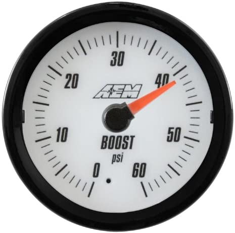 A24-1445-5137 0-60PSI SAE Boost Analog Gauge