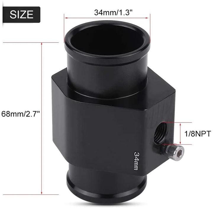 A24-1090-RADIATOR WATER TEMPERATURE SENSOR 34MM BLACK