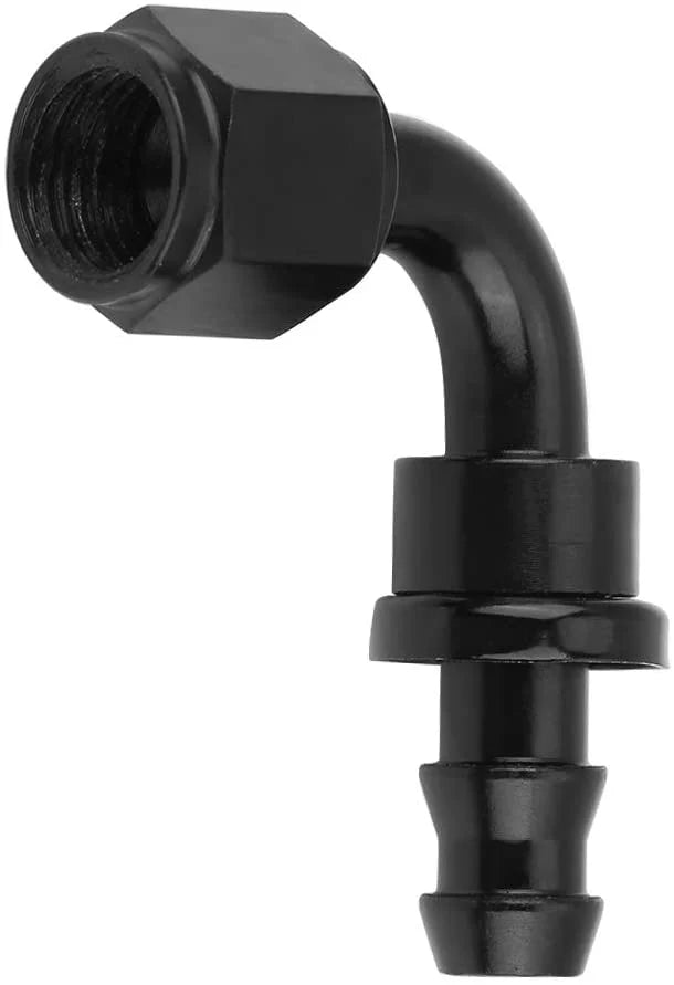 A24-2563-Universal Oil Hose End Fuel Push-On (AN6 90 Degree )