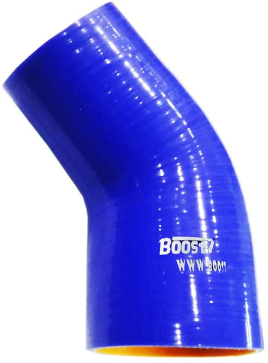 A24-2507- مُخفِّض خرطوم سيليكون عالي الجودة بخمس طبقات - بزاوية 45 درجة - 2.5 بوصة × 3 بوصة - مُناسب لجميع الاستخدامات 