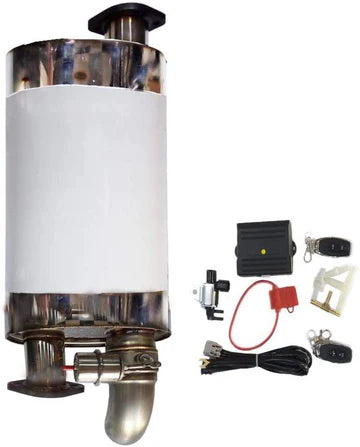 A24-2950-BOOST Racing exhaust system performance electronic vacuum valve muffler FOR TOYOTA 1FZ