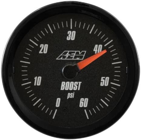 A24-1445-5137 0-60PSI SAE Boost Analog Gauge