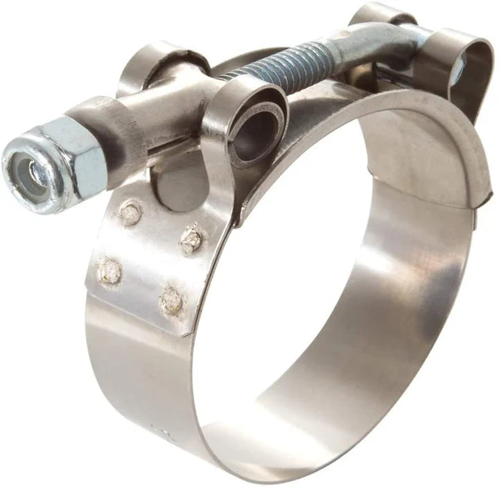 A24-2887-T bolt hose Clamp - 4" - Stainless Steel
