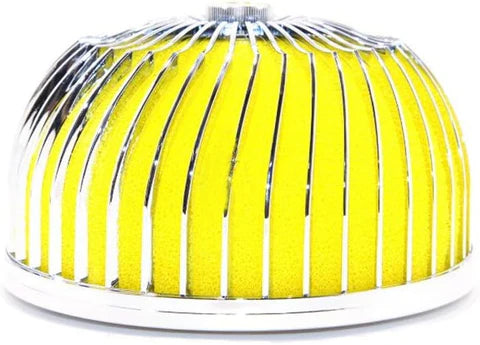 A24-1945-BOOST Air Intake Air Filter Universal Large Size Yellow 100mm 4"