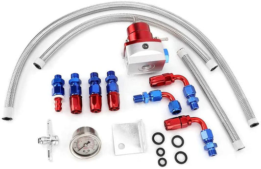 A24-1856-Fuel Pressure Regulator, Universal Adjustable Fuel Pressure Regulator Kit