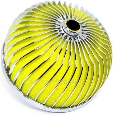 A24-1945-BOOST Air Intake Air Filter Universal Large Size Yellow 100mm 4"