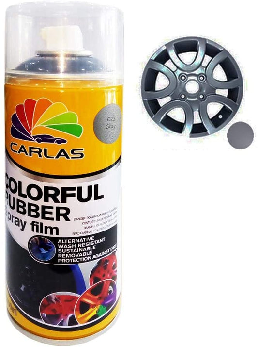 A24-3091-Carlas Colorful Rubber Spray Film-400ML-C22 Gray