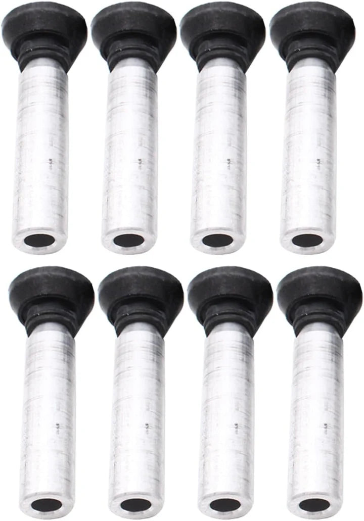 A24-2328-Black LS Cast Aluminum Tall Valve Covers with Coil Mounts for Chevy Small Block LS1 LS2 LS3 LS6