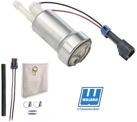 A24-1845-Walbro 450LPH Fuel Pump High Pressure TIA485-2 F90000267 (Universal E85 Ethanol) TI Automotive