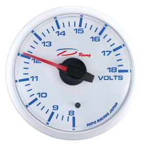 A24-1425-DEPO RACING ELECTRIC Electric Volt Gauge WBL6091W