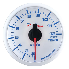 A24-1475-DEPO RACING Electric Exhaust Gas Temp Gauge WBL6057W