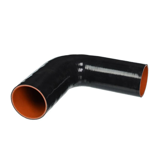 A24-2526- خرطوم سيليكون عالي الجودة بخمس طبقات - بزاوية 90 درجة - 2.5 بوصة - متعدد الاستخدامات