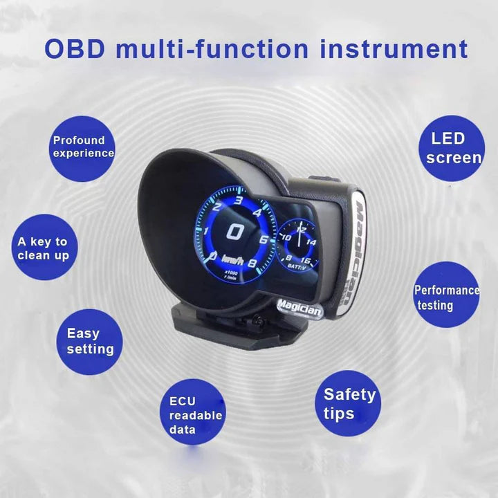 A24-1376-Profession Magician OBD2 F835 Head Up Display