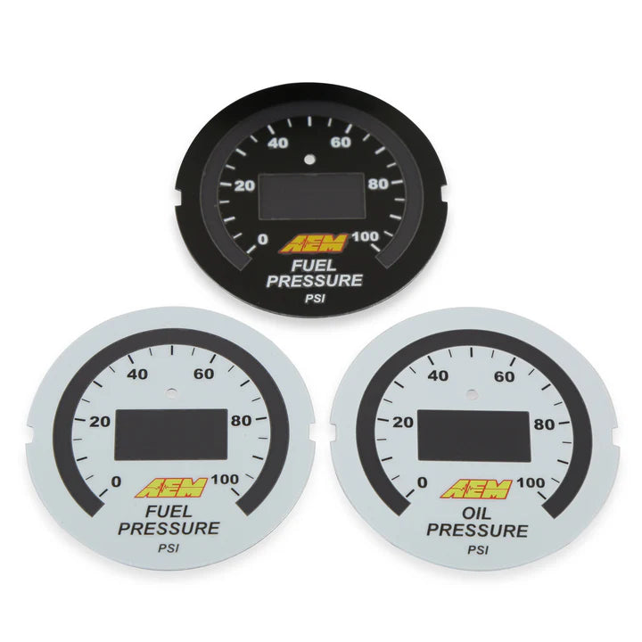A24-1432-30-4401-AEM CLASSIC DIGITAL FUEL PRESSURE GAUGE KIT