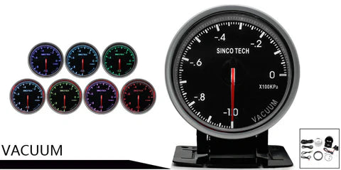 A24-1454-60MM LED DISPLAY 7 COLOR HIGH SPEED STEPPER MOTOR GAUGE