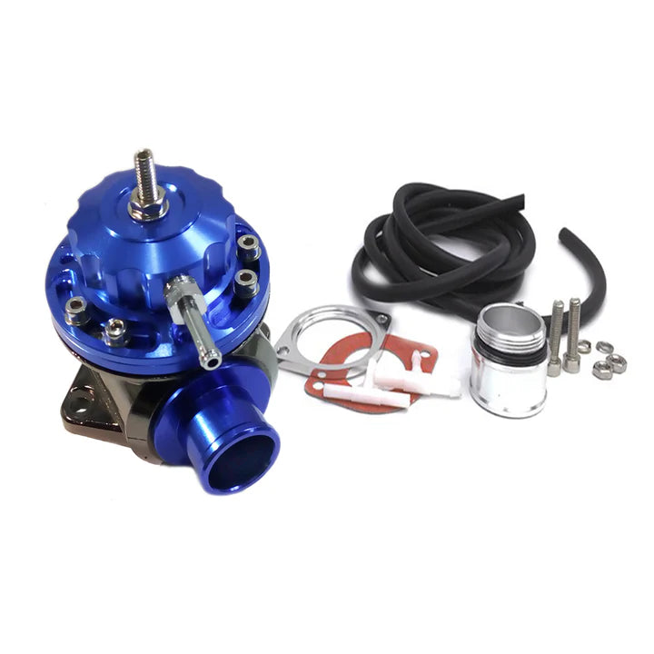 A24-2150-Universal Racing 40mm V Band Universal Car Blow Off Valve Blue
