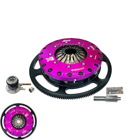 A24-3349-Xtreme Clutch KGM23630-2E 230mm Rigid Solid Ceramic Twin Plate Clutch Kit