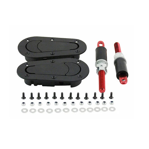 A24-3103-Universal Racing Car Hood Pin Engine Bonnet Latch Lock Kit Refitting