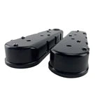 A24-2331-BILLET LS VALVE COVERS KIT BLACK