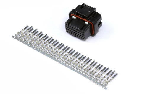 A24-1567-HT-030009-Plug and Pins Only - AMP 34 Pin 4 Row 3 Keyway Superseal Connector