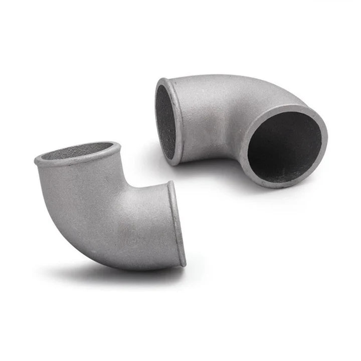 A24-1243-CAST ALUMINUM 90 DEGREE ELBOW PIPE 3.5"