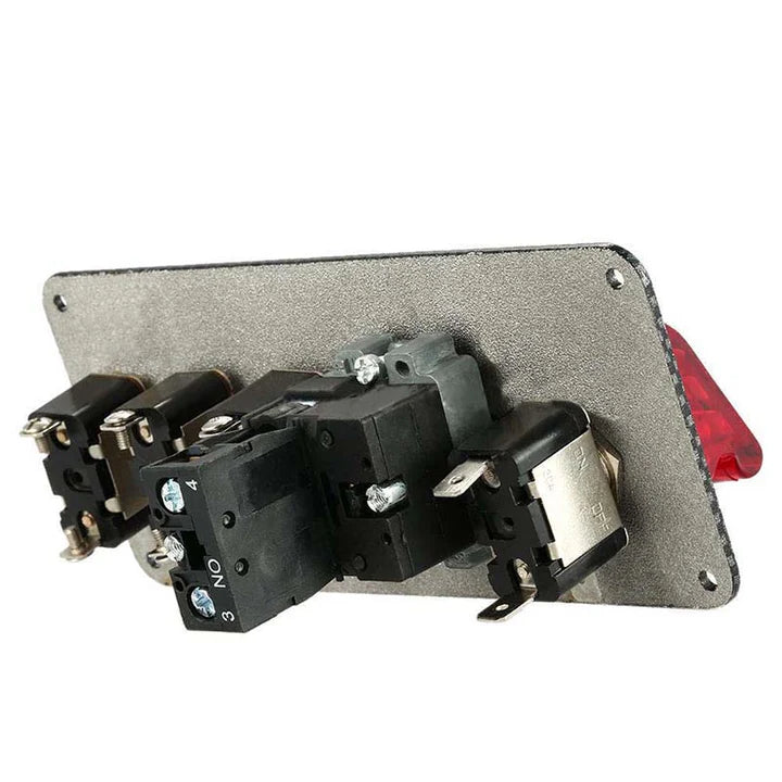 A24-1515-12V Car Ignition Switch Engine Start Push Button 3 Toggle Racing Panel