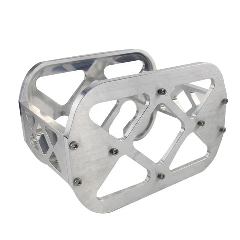 A24-1639-UNIVERSAL OPTIMA BATTERY MOUNT BRACKET NATURAL,BILLET BATTERY Hold Down Bracket, Tray, Box