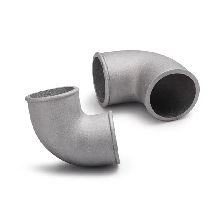 A24-1233-CAST ALUMINUM 90 DEGREE ELBOW PIPE 3"
