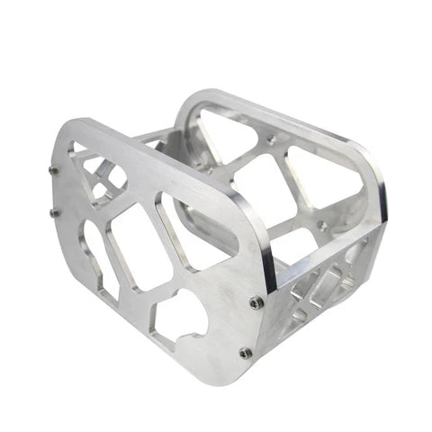 A24-1639-UNIVERSAL OPTIMA BATTERY MOUNT BRACKET NATURAL,BILLET BATTERY Hold Down Bracket, Tray, Box