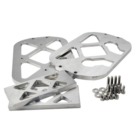 A24-1639-UNIVERSAL OPTIMA BATTERY MOUNT BRACKET NATURAL,BILLET BATTERY Hold Down Bracket, Tray, Box