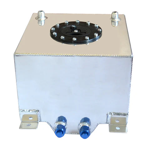 A24-2096-Universal Aluminum 20L Racing Fuel Surge Tank Petrol Can Oil Tank