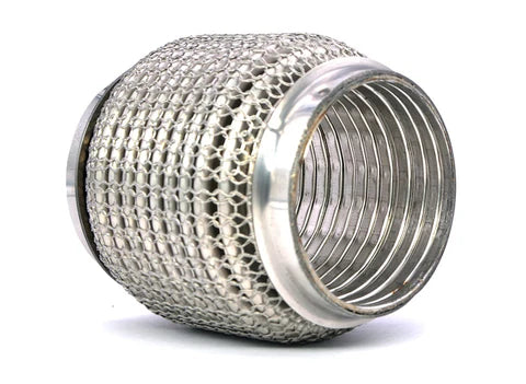 A24-2812-STAINLESS STEEL SUS304 EXHAUST FLEX PIPES TUBE FLEX COUPLER WITH INTERLOCK 1.5 INCH