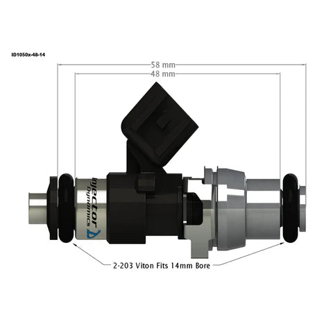 A24-1768-Dynamics Injector -1050X CC -Nissan -P/ N 1050.48.14.14.6
