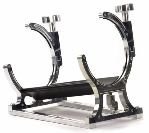 A24-3377-Nitrous Single Billet Heated Bracket w/ Isolators