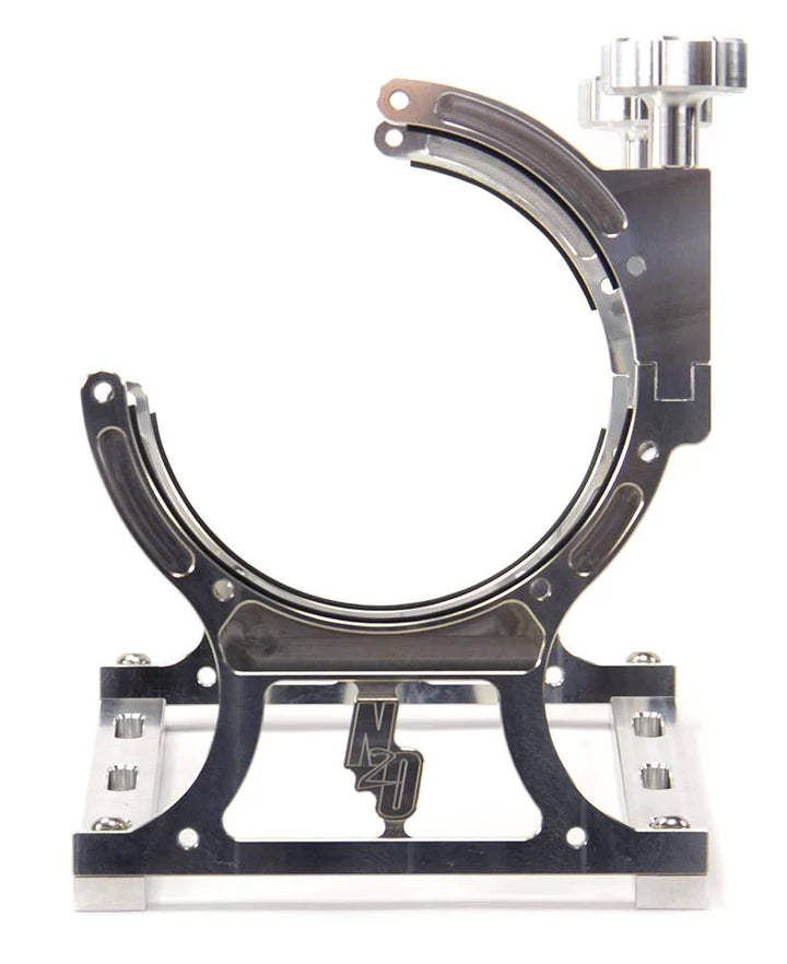 A24-3493-Nitrous Single Tall Billet Base10lb/15lb Bracket
