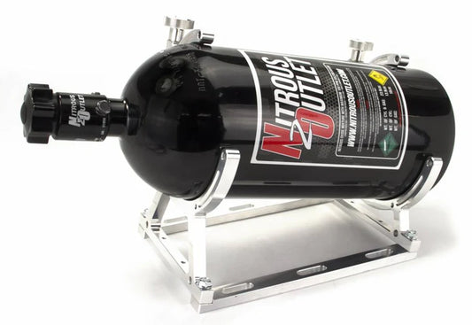 A24-3493-Nitrous Single Tall Billet Base10lb/15lb Bracket