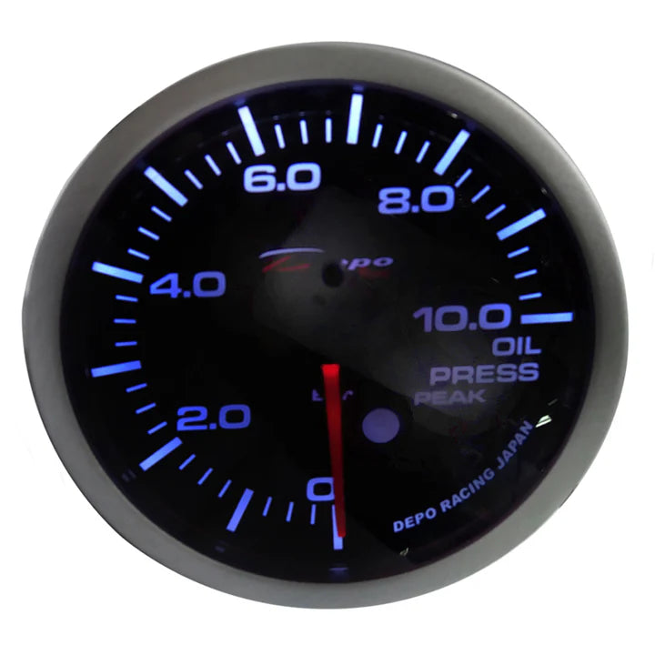 A24-1428-Depo Racing Gauge -Oil pressure Gauge- 60 mm