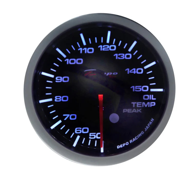 A24-1482-Depo Racing Gauge -Oil Temperature Gauge- 60 mm