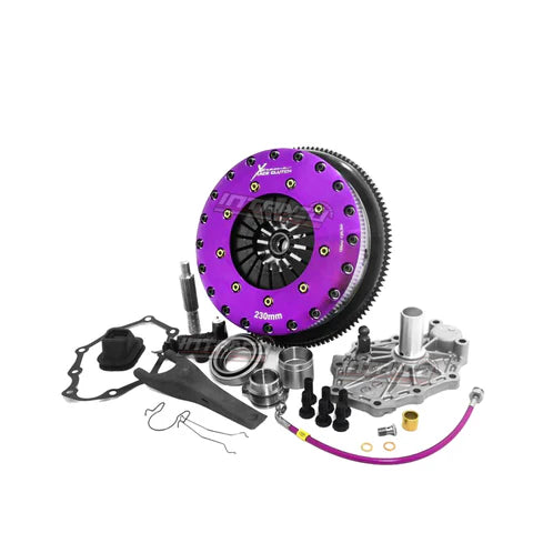 A24-3360-Xtreme Performance Sprung Ceramic Twin Plate Clutch Kit Nissan RB26 – KNI23582-2B