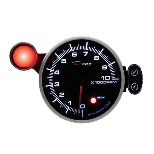 A24-1392-Depo Racing Gauge -Tacho Meter Gauge- 95 mm(RPM)