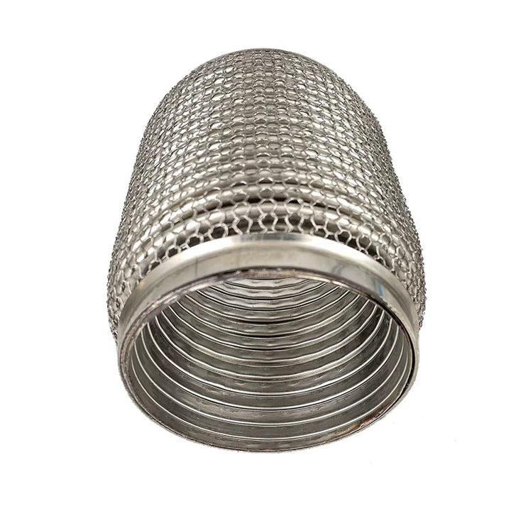 A24-2903-STAINLESS STEEL SUS304 EXHAUST FLEX PIPES TUBE FLEX COUPLER WITH INTERLOCK 2.5 INCH