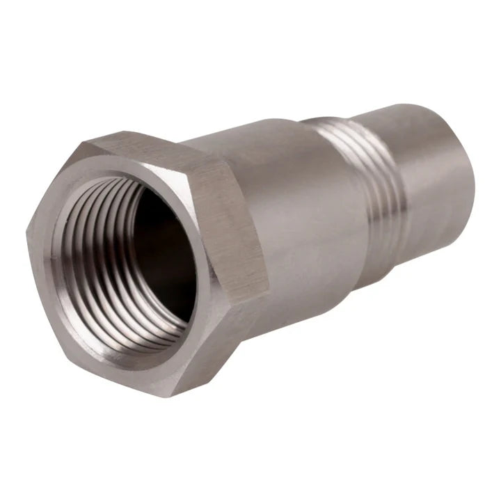 A24-1381-M18X1.5 Universal Extension Filter Oxygen O2 Sensor Connector Extender Spacer Internal Thread Stainless Steel Adapter Parts