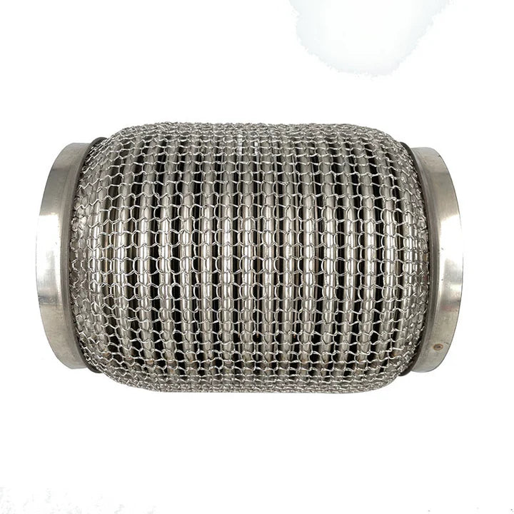 A24-2903-STAINLESS STEEL SUS304 EXHAUST FLEX PIPES TUBE FLEX COUPLER WITH INTERLOCK 2.5 INCH
